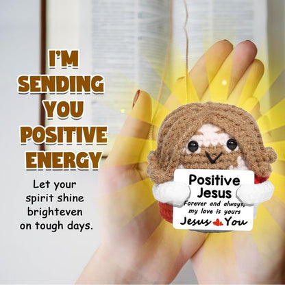 AICase Easter Basket Stuffers - Jesus Christian Gifts for Women | Positive Crochet Figures