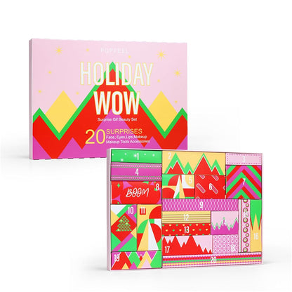 Skiennix Makeup Advent Calendar 2026 - All-In-One Kit with Eyeshadow Palette, Lipstick & Foundation | Perfect New Year Gift for Teens & Women