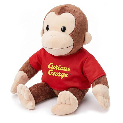 Variation of THIS listing: Curious Monkey George Plush 13 Inch Soft Stuffed Animal Pillow