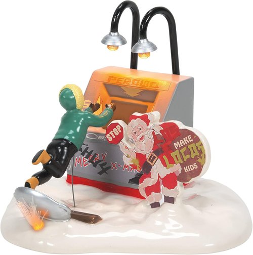 Department 56 Clark's End Run Lit Figurine - National Lampoon's Christmas Vacation, 5.9 Inch, Multicolor