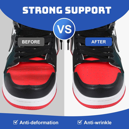 Skiennix Sneaker Crease Protectors - Prevent Creases for Air Force, Jordan, Dunk Low | Men's 7-13, Women's 5-9