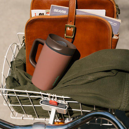 Owala SmoothSip Stainless Steel Travel Mug - 100% Leak Proof, Insulated, 12oz, BPA Free, Hot & Cold Drinks