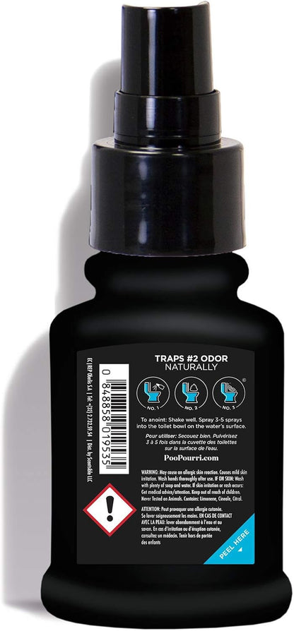 Poo-Pourri Before-You-Go Toilet Spray - Royal Flush, Eucalyptus & Spearmint, 2 Fl Oz