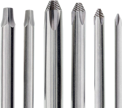 Skiennix Stainless Steel Screwdriver Set - Durable 12-Piece Tool Kit for Precision Work
