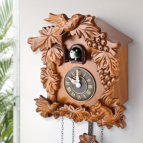 Kendal Handcrafted Wood Cuckoo Clock MX211