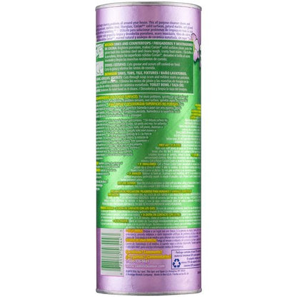 Comet Cleaner with Bleach Powder, Lavender Fresh, 21-Ounces, Scratch-Free, 2-Pack