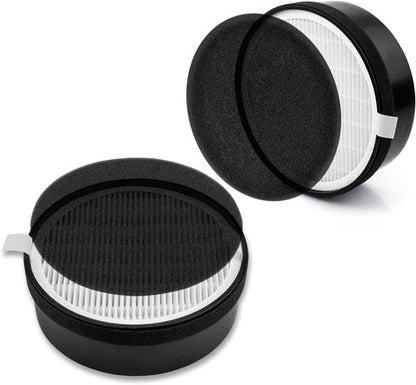 LEVOIT LV-H132 Replacement Filter - 3-in-1 Air Purifier Filter Set | 2 Pack for Optimal Performance