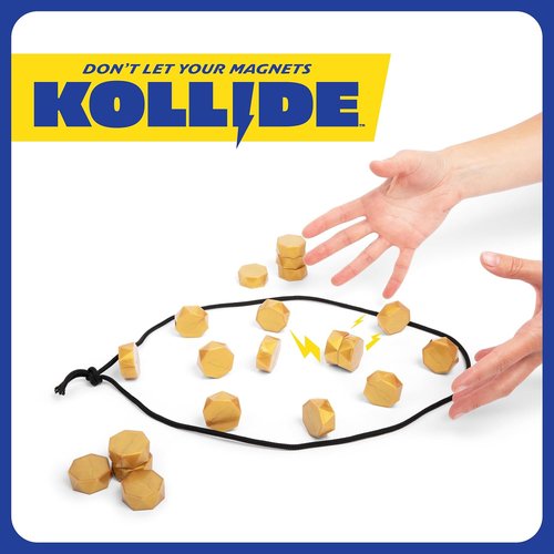 Kollide By Relatable - Exciting Magnetic Game for Family Fun | Includes 1 Rope & 20 Magnets