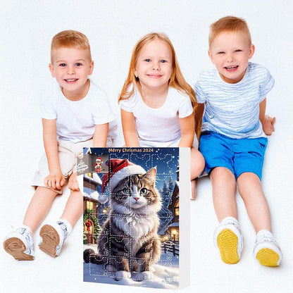 Cat Advent Calendar - 24-Day Holiday Countdown for Cat Lovers | Cute Kitten Decor Ornaments