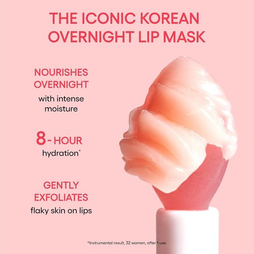 LANEIGE Lip Sleeping Mask - Nourishing Hydration with Vitamin C & Shea Butter for Soft, Smooth Lips
