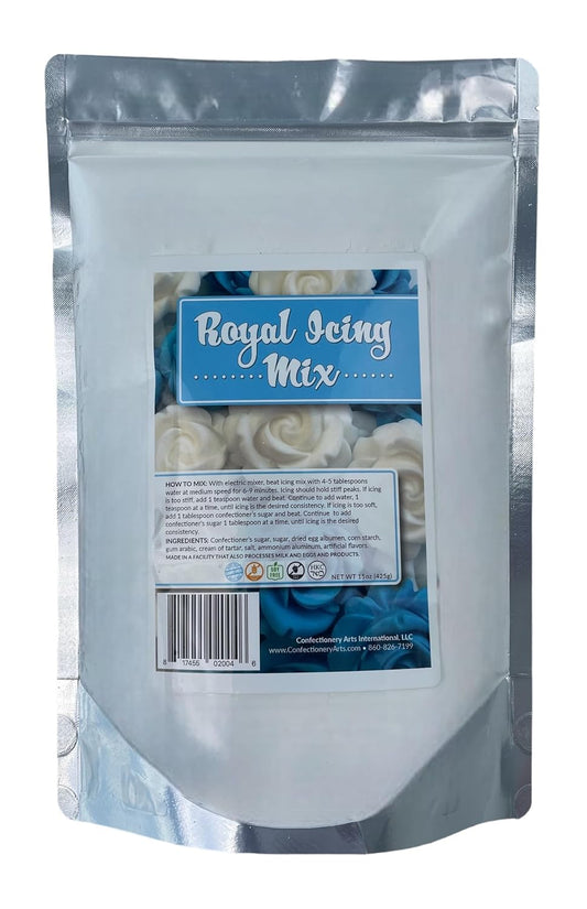 Royal Icing Mix - White Icing for Gingerbread Houses & Cookie Decorating | Just Add Water!