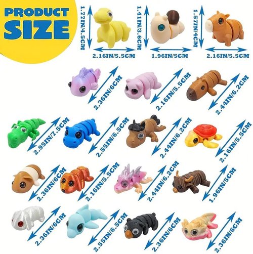 2024 Christmas Advent Calendar - Mini 3D Animal Toys Set for Kids & Adults | Perfect Holiday Stocking Stuffers