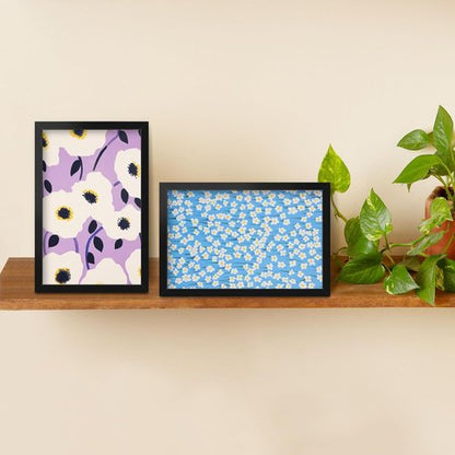 LaVie Home 4x6 Picture Frame - Modern Black Design, Water Resistant, 2 Pack for Stylish Display