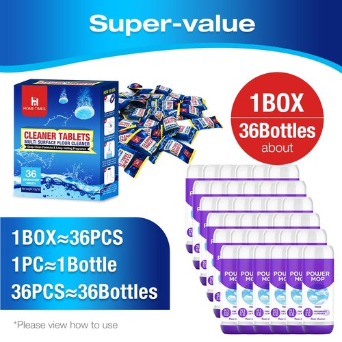 Cleaning Tablets For Swiffer Power Mop,Used For Stain Remove/Dirt Cleaning-especially for Kitchen and Bathroom