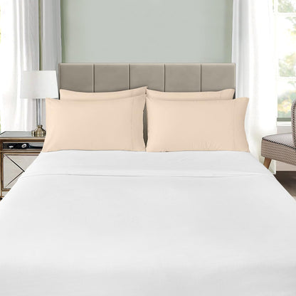 Utopia Bedding King Pillow Cases - 12 Pack | Soft Brushed Microfiber - Fade Resistant, 20 x 40 Inches (Beige)