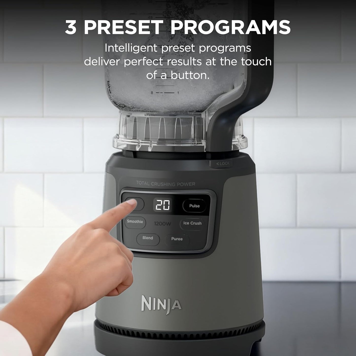 Ninja BlendPro Kitchen System - 72 oz Full-Size Blender & 5-Cup Food Processor | 1200W Total Crushing Tech, Beige
