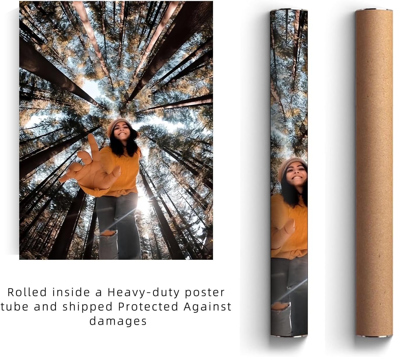 Personalized Custom Poster Print | Unframed 24''x36'' - Upload Your Image for Stunning Canvas Art