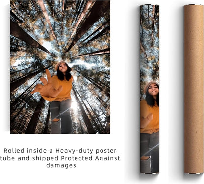 Personalized Custom Poster Print | Unframed 24''x36'' - Upload Your Image for Stunning Canvas Art