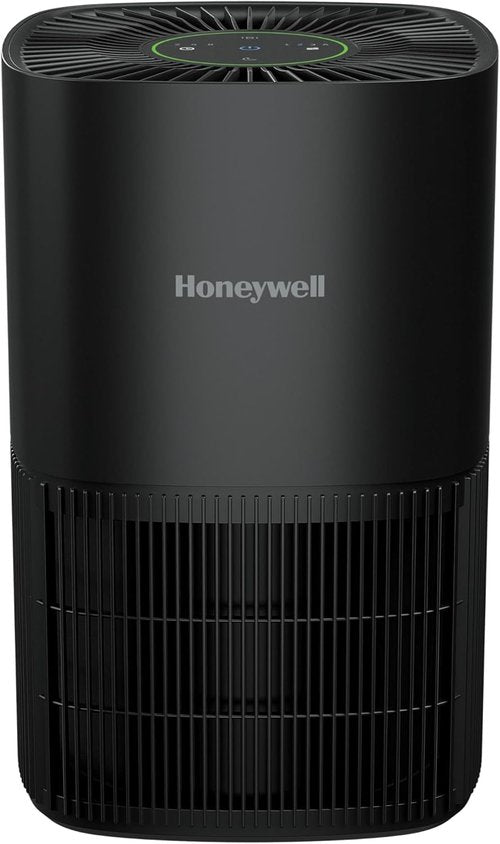 Honeywell HEPA Air Purifier - Compact Design for Small Rooms, 530 Ft² Coverage, 3-in-1 Filter, Black | Reduces Pet Dander, Smoke & Odors