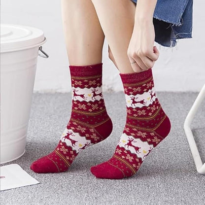 Skiennix Casual Crew Socks - Ultra Soft & Breathable Comfort | 5 Pairs for All Season Wear