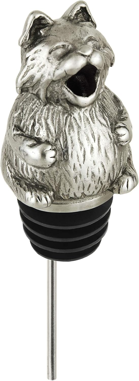 Stainless Steel Animal Wine Pourer Aerator - Fat Cat