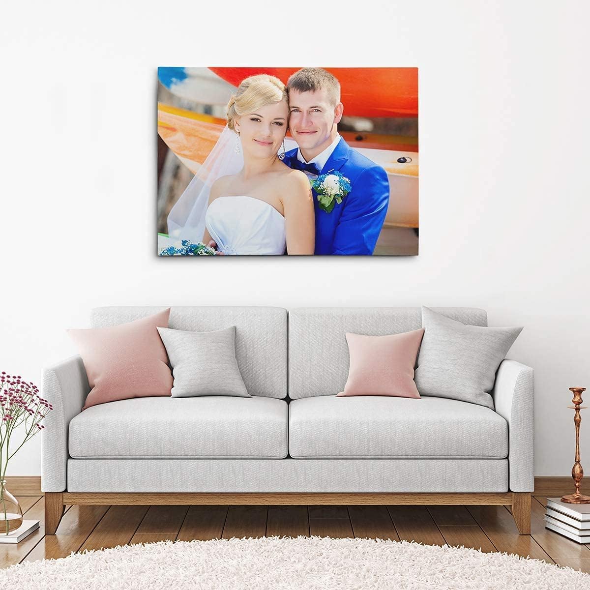 Your Image Canvas Art Print - Custom Photo to Canvas Wall Art | Framed Personalized Decor (30"W x 40"H x 0.75"D)