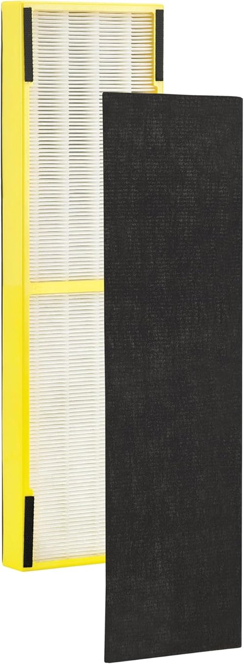 GermGuardian HEPA Air Purifier Filter - Removes 99.97% of Pollutants & Odors | Compatible with AC4825, AC4300, Black/Yellow