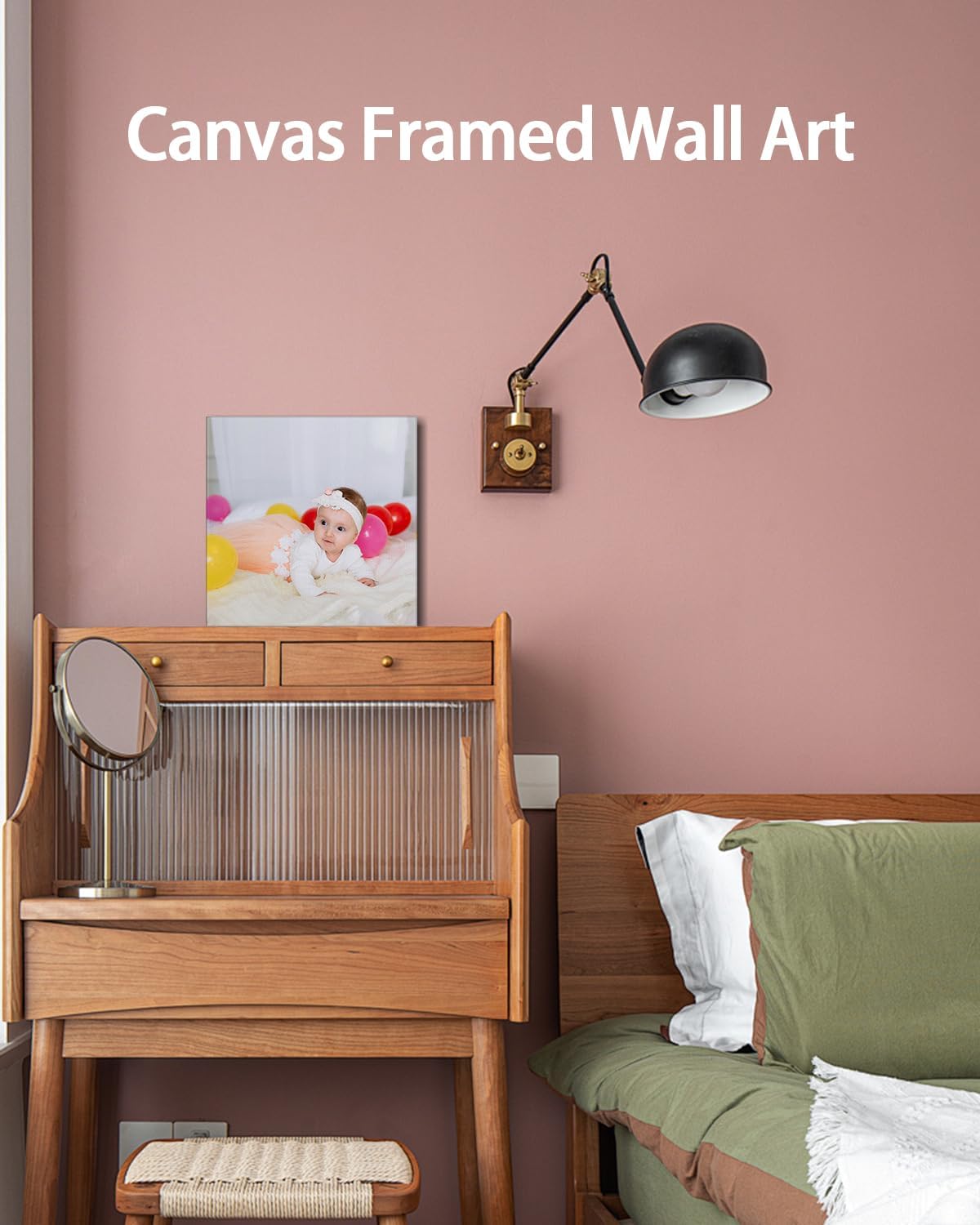 Skiennix Personalized Canvas Wall Art - Custom Photo Prints for Living Room & Bedroom Decor | Unique Gift Idea