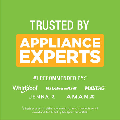 Affresh Dishwasher Cleaner - Eliminates Odors & Grime | 6 Tablets for 6-Month Supply