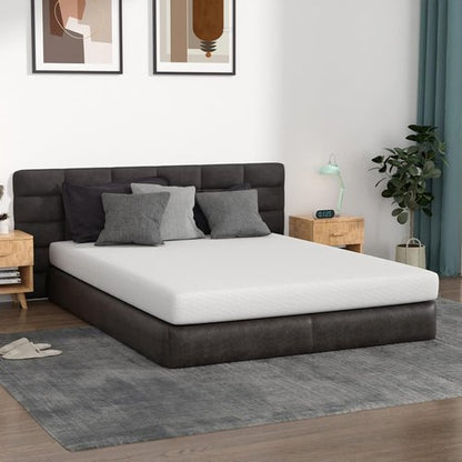 FDW 5-Inch King Mattress - Medium Firm Gel Memory Foam | CertiPUR-US Certified | Pressure Relief & Cooling