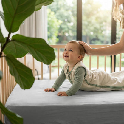 Skiennix Baby Crib Sheets - Soft Fitted 2-Pack for Boys & Girls | Breathable Standard Size (28x52x8in)