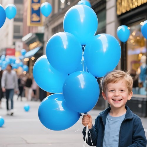 Light Blue Latex Balloons by [Brand Name] - 110 Pack of 12-Inch Balloons for Birthday & Wedding Celebrations