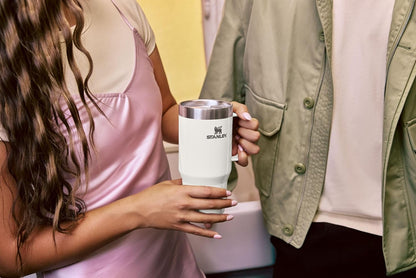 STANLEY Everyday Suburban Mug - 24 oz Insulated Stainless Steel Coffee Cup with Drink Through Lid - BPA-Free, Frost