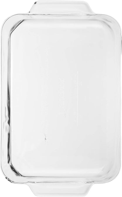 Anchor Hocking Glass Baking Dish - Durable Oven Safe Cookware | 9x13 Inch Size