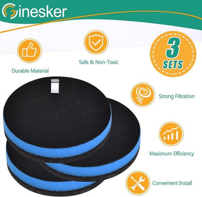 Bissell Replacement Filter Set - Compatible with Cleanview Pet Vacuums 2252, 2254, 2256, 2258 | High-Quality Performance