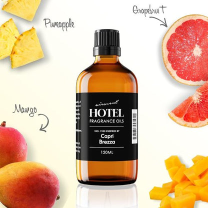 AirScent Capri Brezza Diffuser Oil No. 1100 - Volcano-Inspired Premium Fragrance Oil for Diffusers | 500 ml Glass Bottle