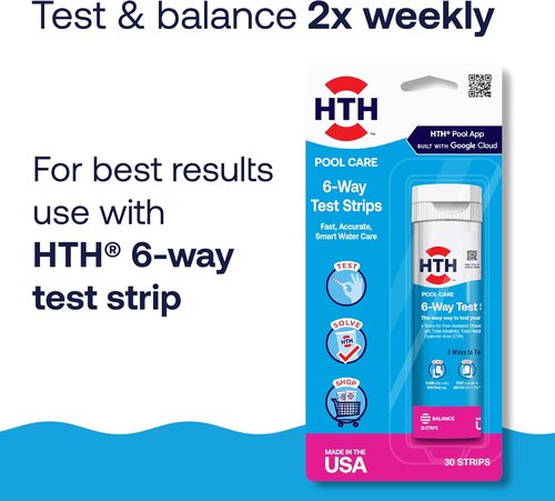 HTH 67061 Pool Care Stabilizer - Enhance Chlorine Longevity & Sunlight Protection | 4 Lbs
