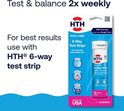 HTH 67061 Pool Care Stabilizer - Enhance Chlorine Longevity & Sunlight Protection | 4 Lbs