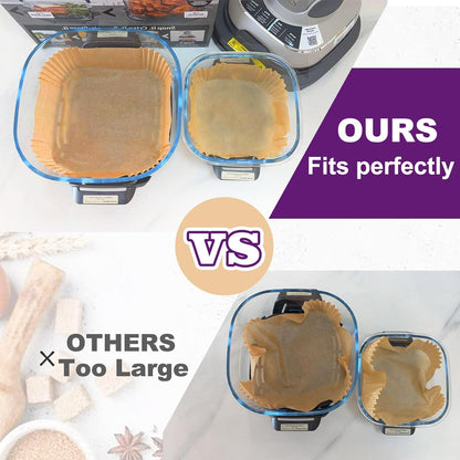 Ninja Crispi Air Fryer Liners - 260 PCS Disposable Accessories for 4 QT & 6 Cup Fryers