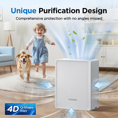 Skiennix Air Purifier - Large Room Coverage Up to 2200ft² with PM2.5 Sensor & Aromatherapy Feature