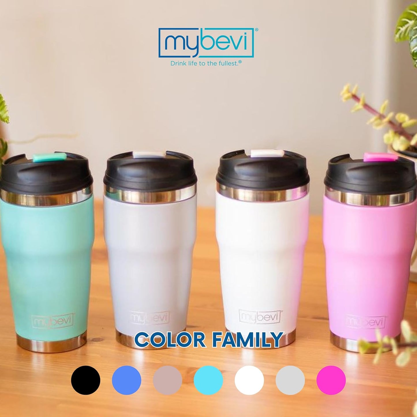 Retro Wave Insulated Tumbler - Triple-Layer Vacuum Stainless Steel Travel Cup for Coffee & Tea | 12 oz, Black