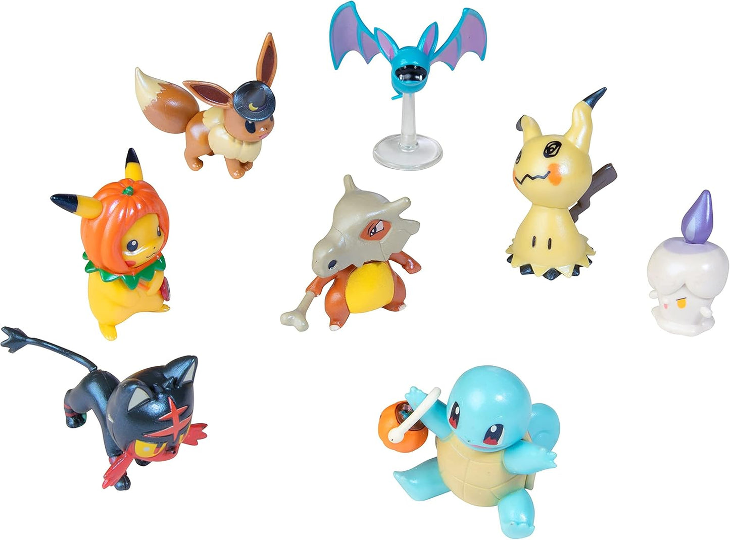 Pokemon Halloween Advent Countdown Calendar 2021 - 13 Pieces with 10 Toy Figures & 3 Accessories | Ages 4+