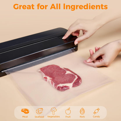 Wevac Vacuum Sealer Bags - Heavy Duty 11x50 Rolls | BPA Free, Perfect for Meal Prep & Sous Vide