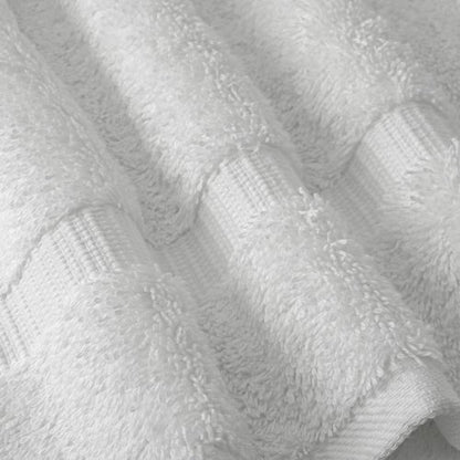 Chakir Turkish Linens | Hotel & Spa Quality 100% Cotton Premium Turkish Towels | Soft & Absorbent (8-Piece Towel Sets, White)