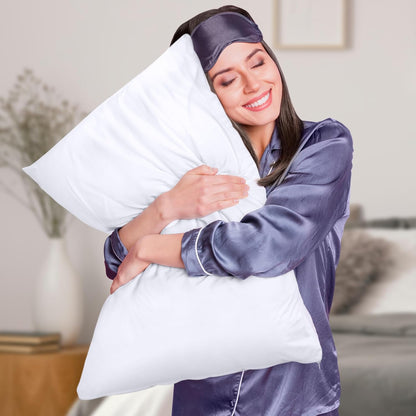 Utopia Bedding King Size Waterproof Pillow Protectors - Bed Bug & Dust Mite Proof Zippered Covers | Set of 4, White