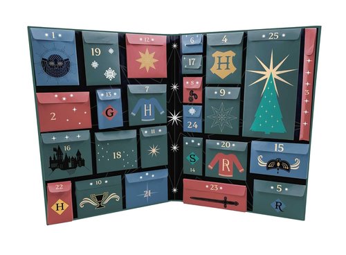 Harry Potter Official Advent Calendar - Festive Sweaters Edition with Seasonal Surprises