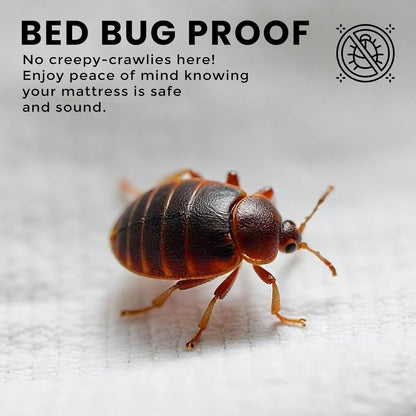 Utopia Bedding Waterproof Mattress Protector - Twin Size, 12-Inch Deep, Dust Mite & Bed Bug Proof Encasement