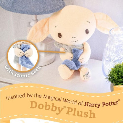 Kids Preferred Harry Potter Dobby Plush | Lovable House Elf Holding Iconic Sock | 15-Inch Stuffed Animal
