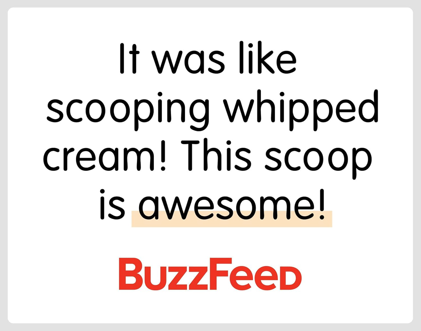 SUMO Stainless Steel Ice Cream Scoop - Ergonomic Handle for Effortless Scooping | Dishwasher-Safe, Comfortable Grip - Blue