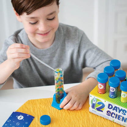 MindWare 12 Days of Science Advent Calendar - Engaging Kids Science Kit with 12 Test Tube Experiments for Ages 6+
